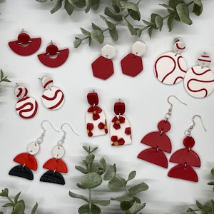 GAMEDAY to EVERYDAY Collection | NC State Earrings | Ncsu University | College Earrings | North Carolina State University Accessories