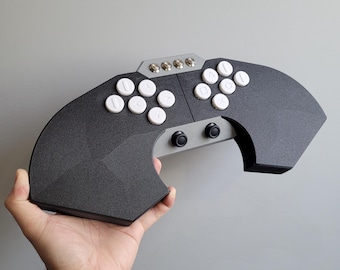 Huntsman - フラットフォームファクターデュアルアナログゲームコントローラー