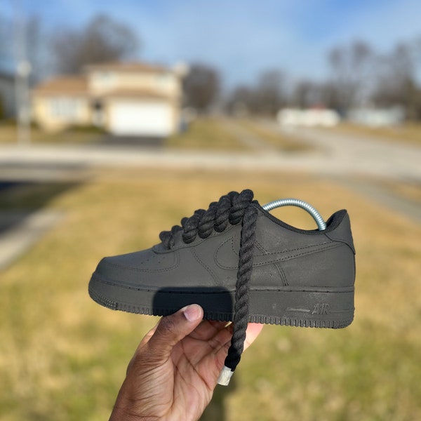 matte black air force 1