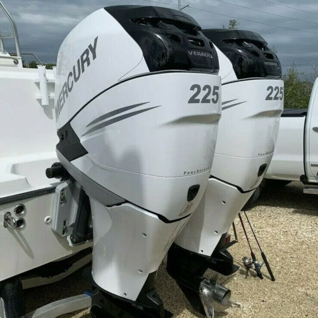 Mercury Verado 150300hp Outboard Marine Vinyl Decal Kit Etsy