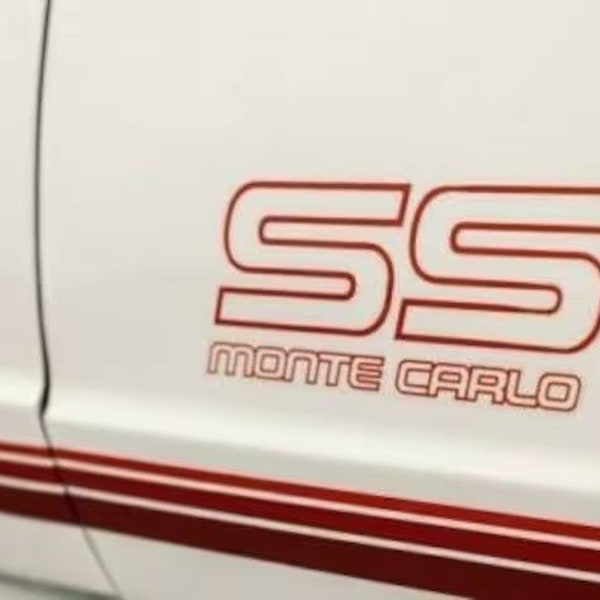Monte Carlo Ss Decal Etsy