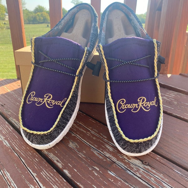 Custom Crown Royal Hey Dudes