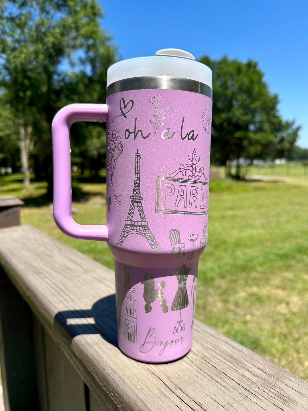 Paris | Take Me to Paris | France 40 Oz Stainless Steel Insulated