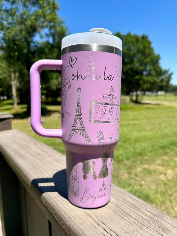 Paris | Take Me to Paris | France 40 Oz Stainless Steel Insulated