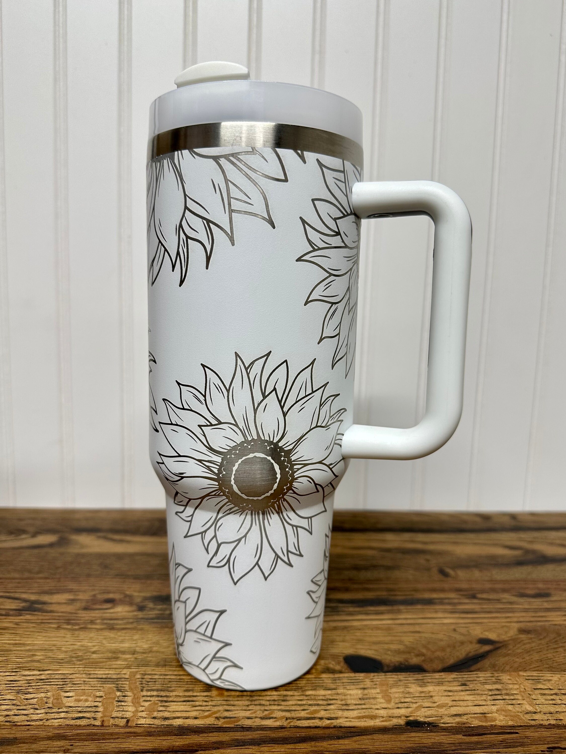 Stainless Steel 40 oz. Tumbler, Sunset Shadows Home