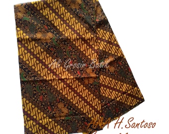 Traditional Indonesian Batik Fabric Primisima AAA H. Santoso 04 06 17