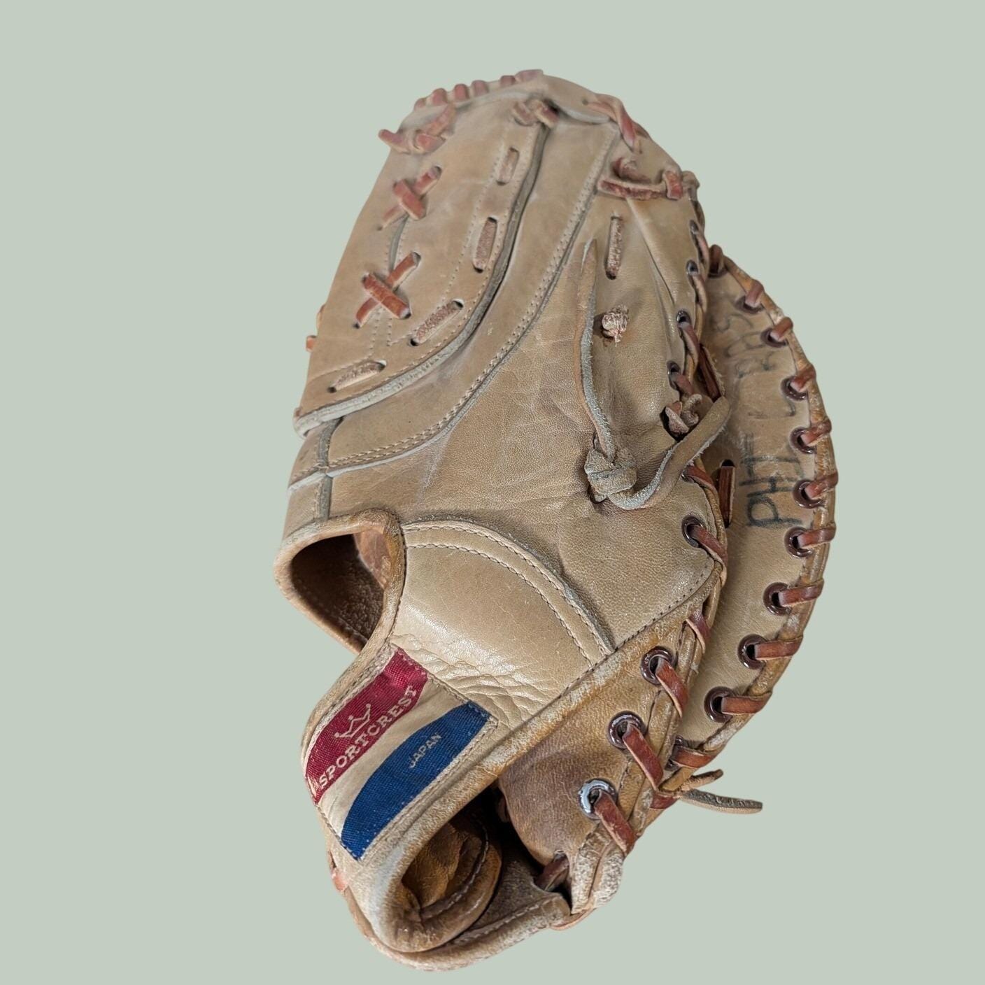 Vintage Japanese Baseball Glove - Etsy