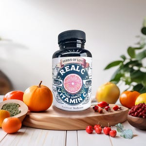 Organic Camu Camu, Acerola Cherry, Rosehips & Amla Vitamin C - 90 capsules