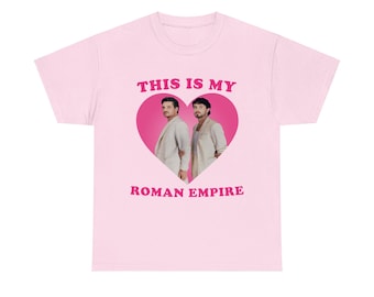 This is my roman empire Pedro Pascal as Marcus Acacius Paul Mescal as Lucius Gladiator II pink heart shirt