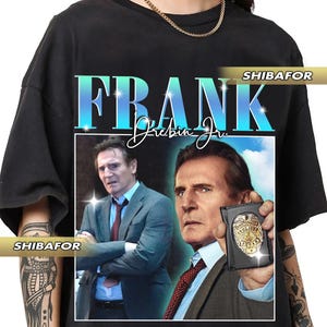 Liam Neeson as Frank Drebin Jr Retro Vintage raptee Shirt