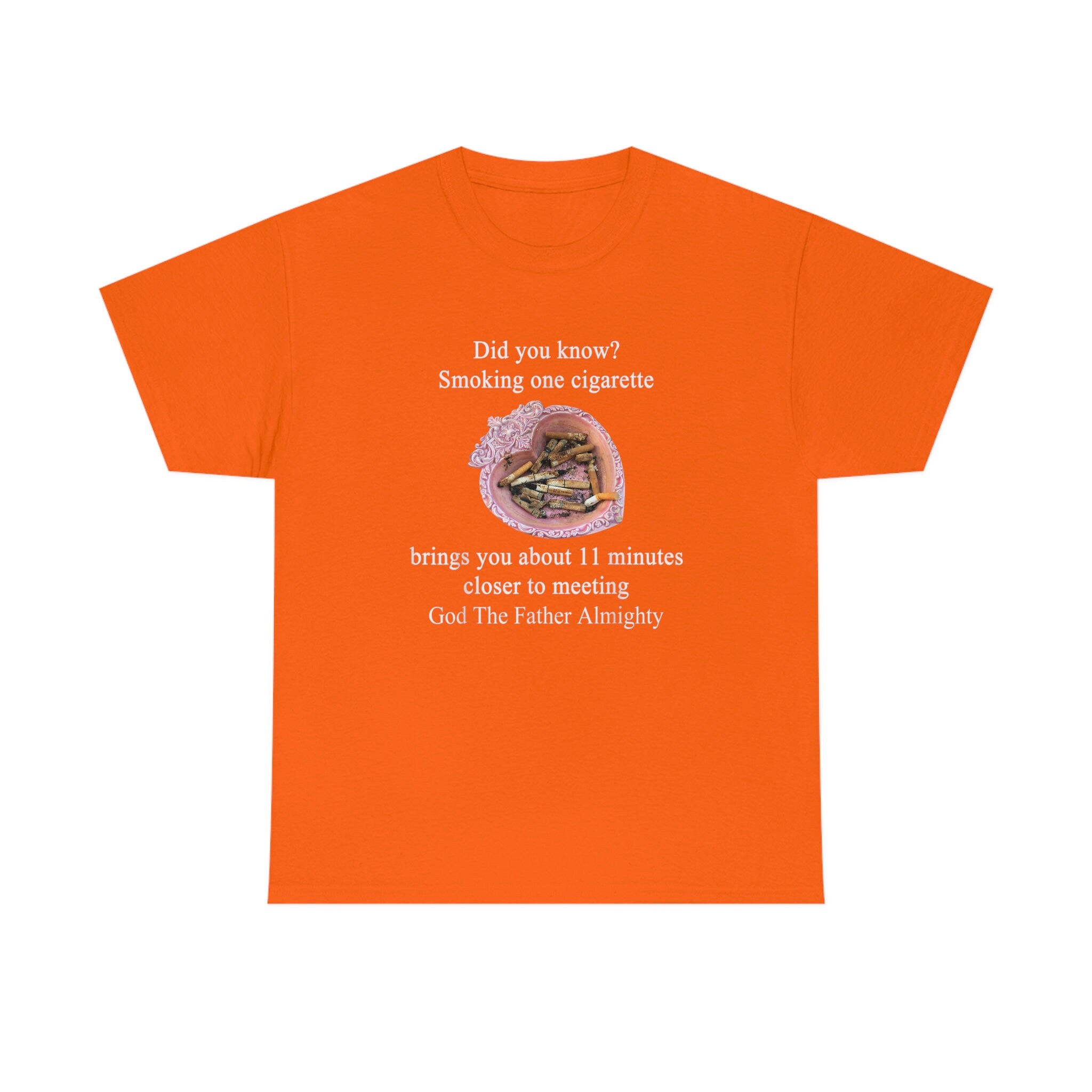 smoking one cigarette takes 11 minutes Smoking One Cigarette Brings You About 11 Minutes Shirt