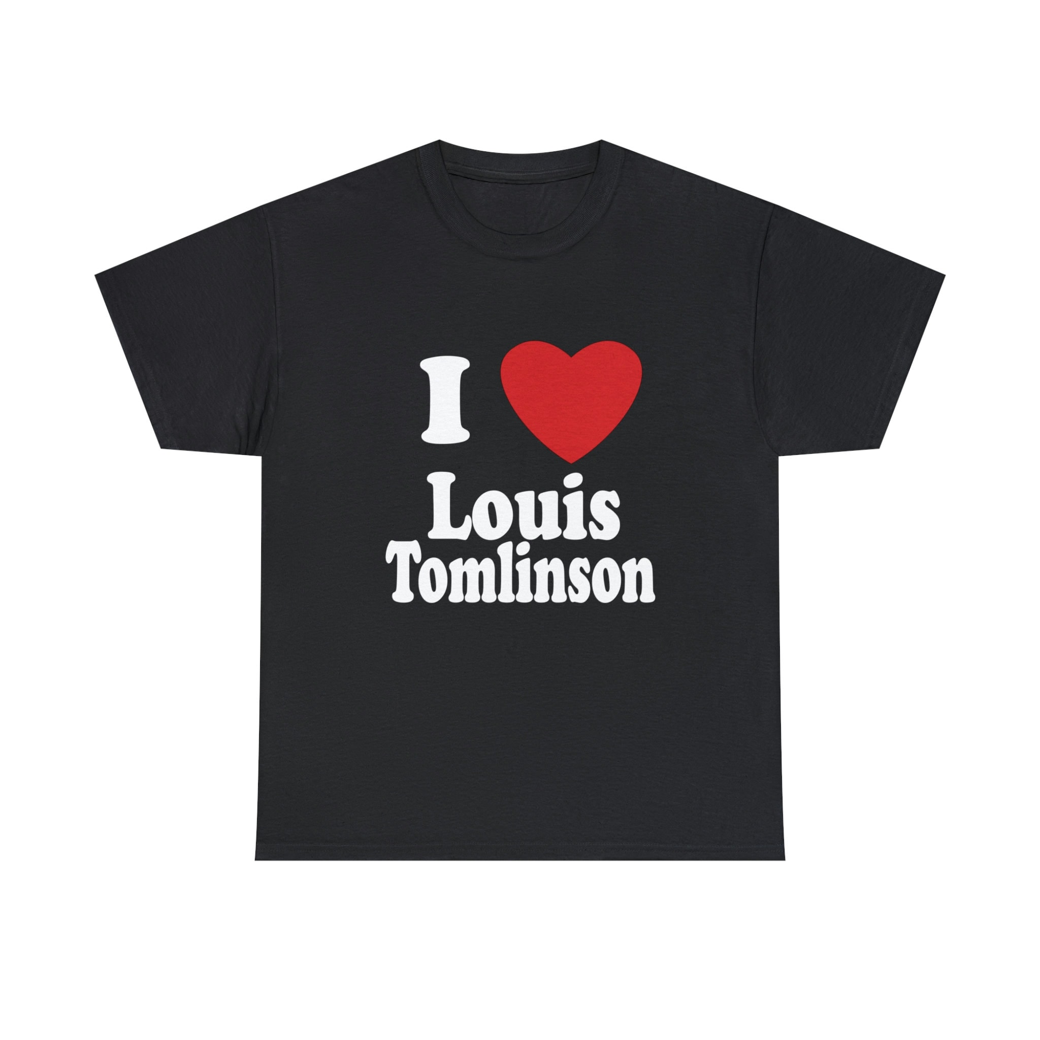 Shibafor I Love Louis Tomlinson Black Shirt