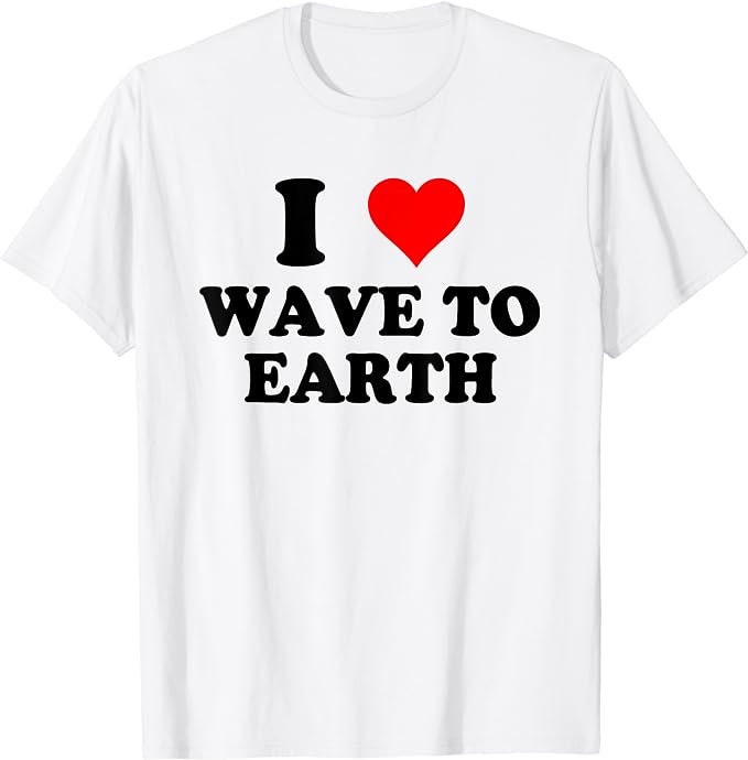 I Love Wave to Earth Shirt - Etsy