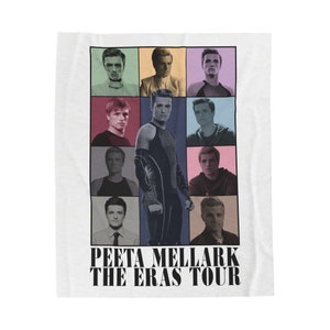 Peeta Mellark- Josh Hutcherson The Eras Tour Velveteen Pluszowy koc