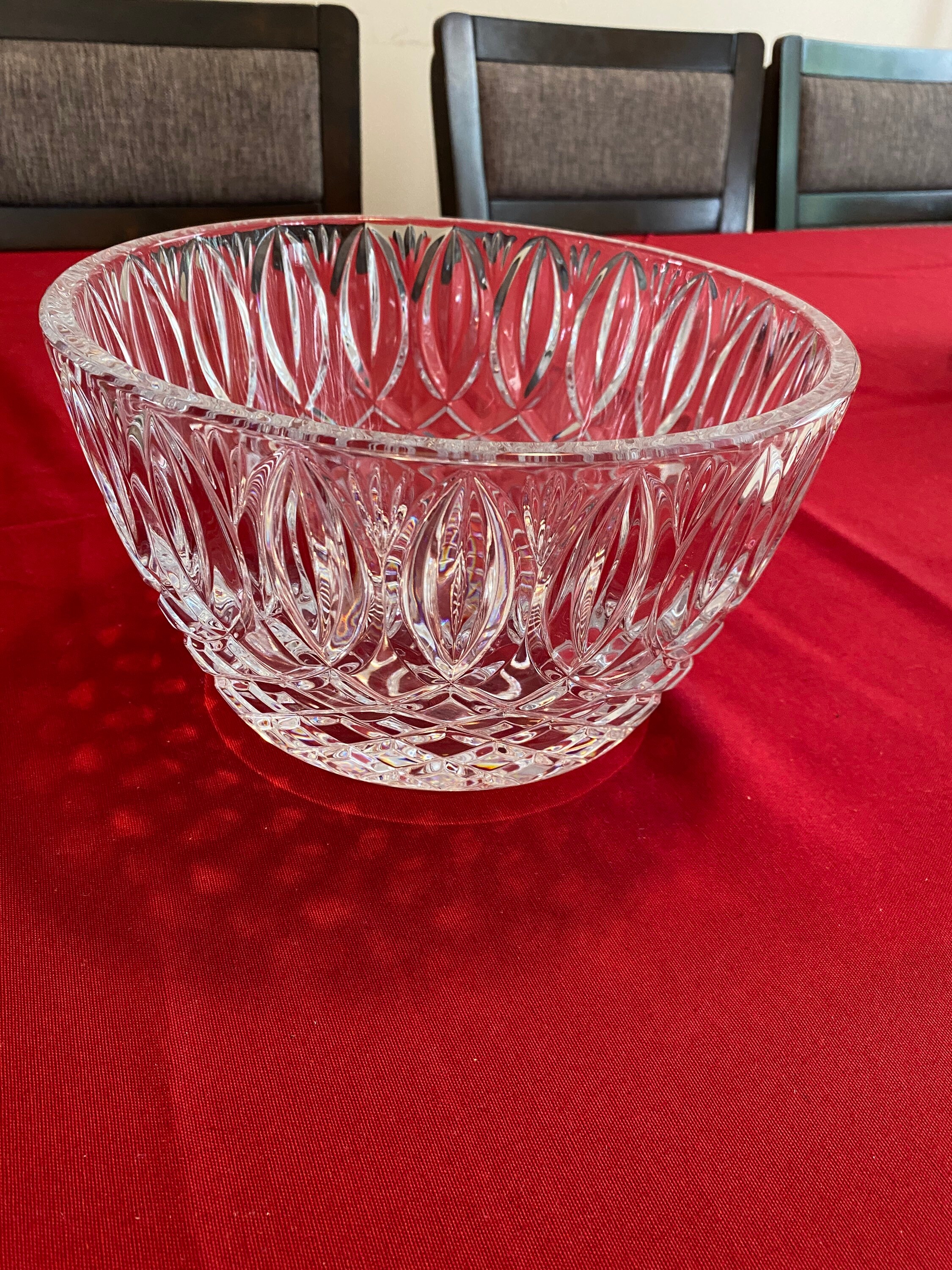 Waterford Crystal Bowl 9lb 10/6 Centerpiece Etsy