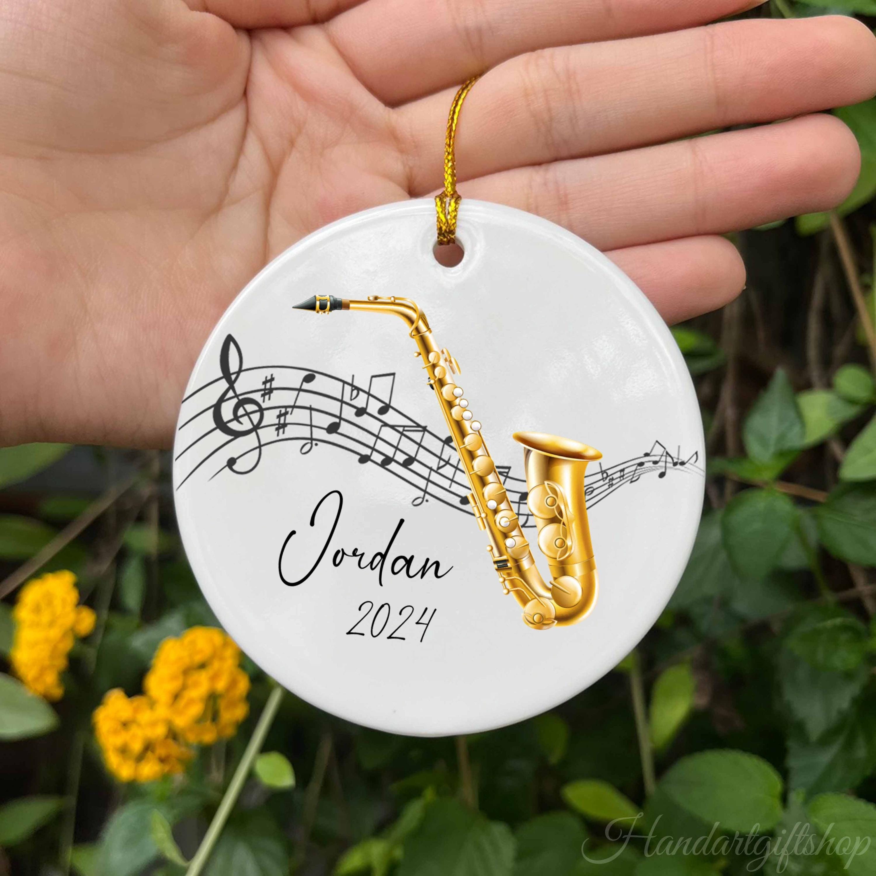 Saxophone Keychain Saxophone Key Ring Chain Gift For Saxophone