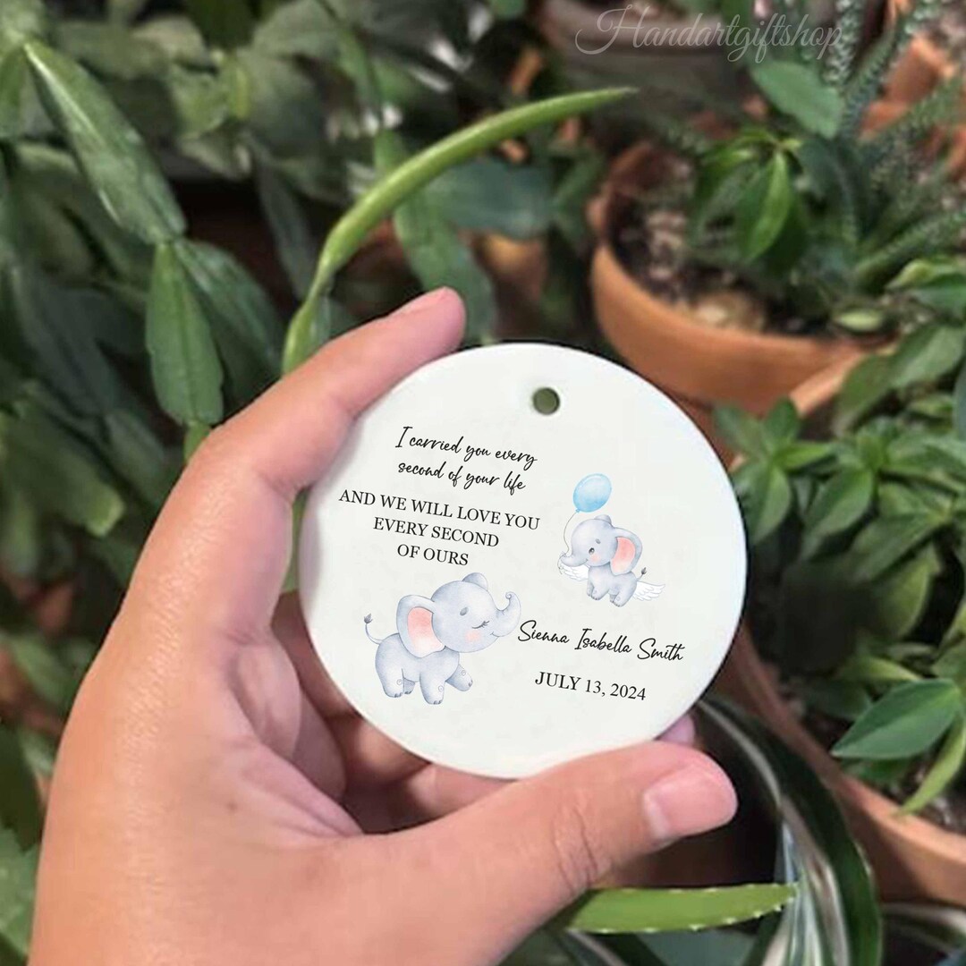 Infant Loss, Baby Loss Ornament, Personalized Infant Loss Keepsake