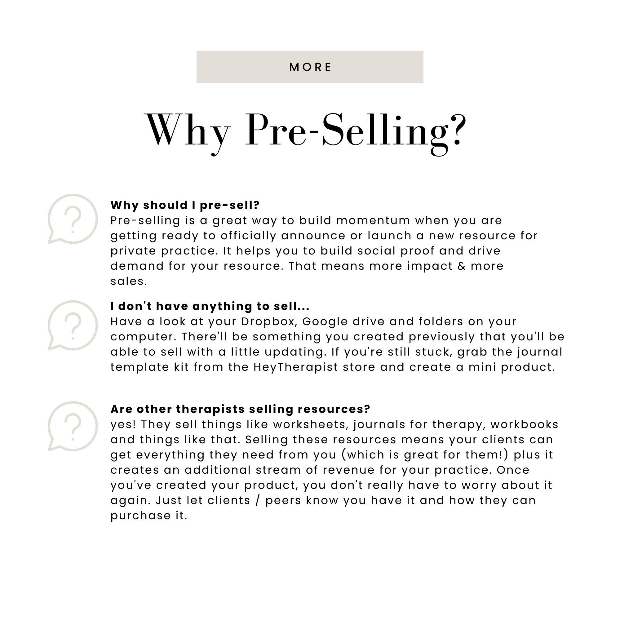 10 Instagram Post Templates for Therapists Pre Sell Pre Etsy