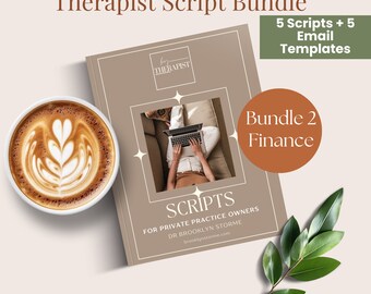 Scripts for Therapists, Psychologists, Social Worker, Counsellor in Private Practice, Therapy Scripts, Therapy Resources, Finances, Money