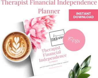 Therapist Planner,  Counselor, Psychologist, Planner, Mental Health, Private Practice, Hey Therapist, Financial Independence, Money Mindset