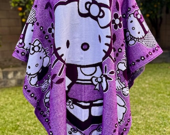 Alpaca Wool Hooded Poncho: Unisex Cape, Exclusive Design