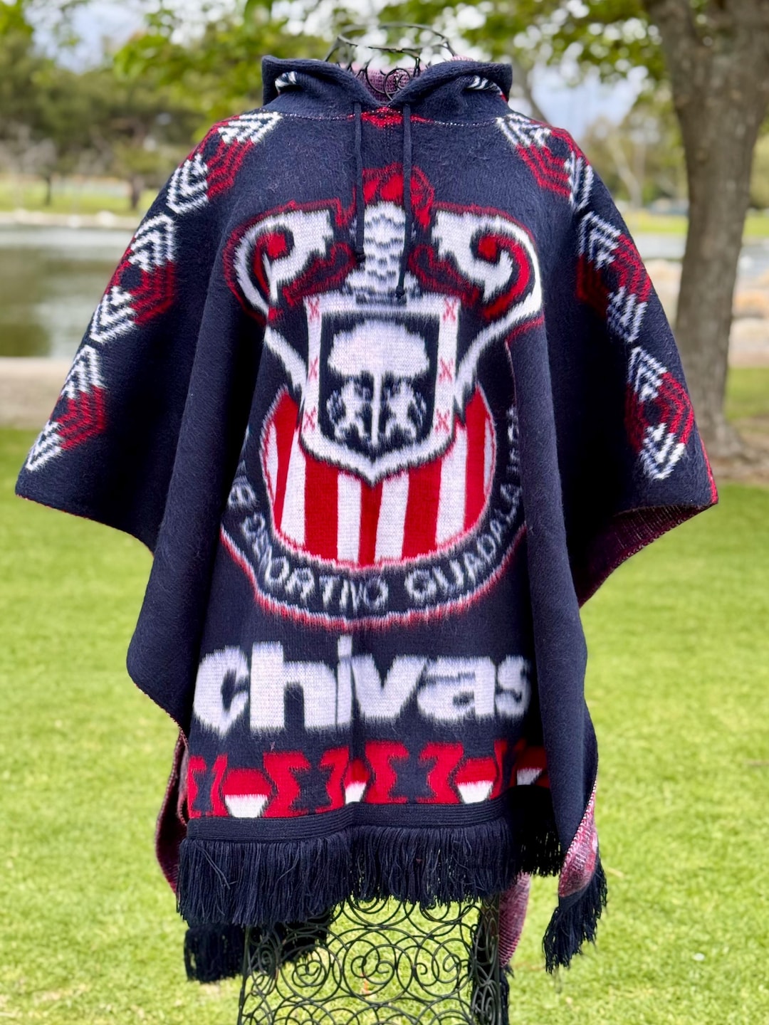 Handcrafted Chivas Alpaca Wool Blend Hooded Poncho - Etsy