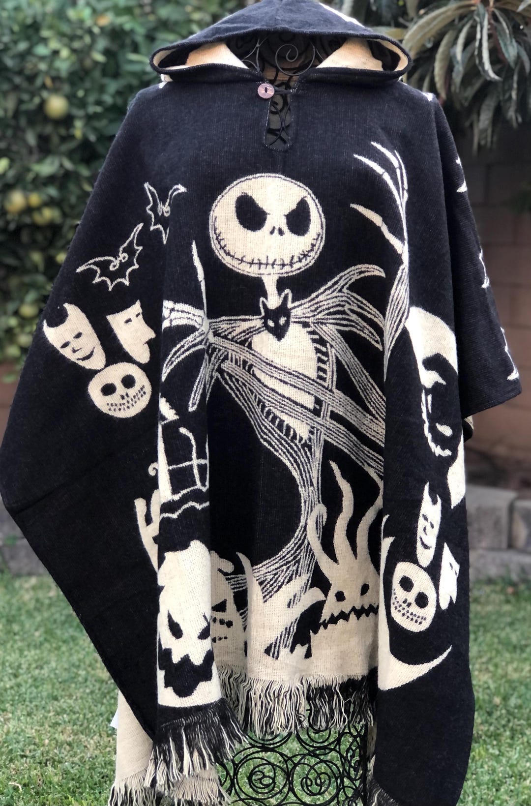 土日限定Sale10%OFF❗️イタリア製アルパカ混ウール　ポンチョケープコート CELINE（セリーヌ） 国内正規/美品/ カシミヤ混ウール ポンチョコート