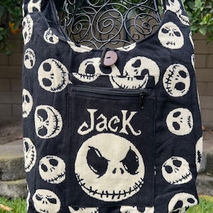 Jack Skellington Crossbody-tasche, Schultertasche, Handtasche
