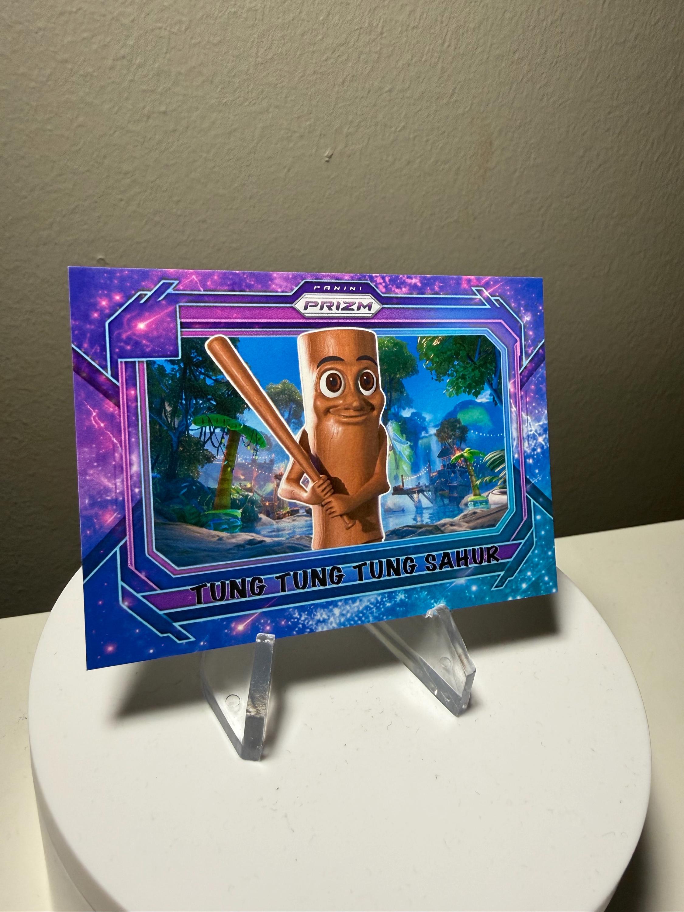 Tung Tung Tung Sahur PRIZM Card - Etsy