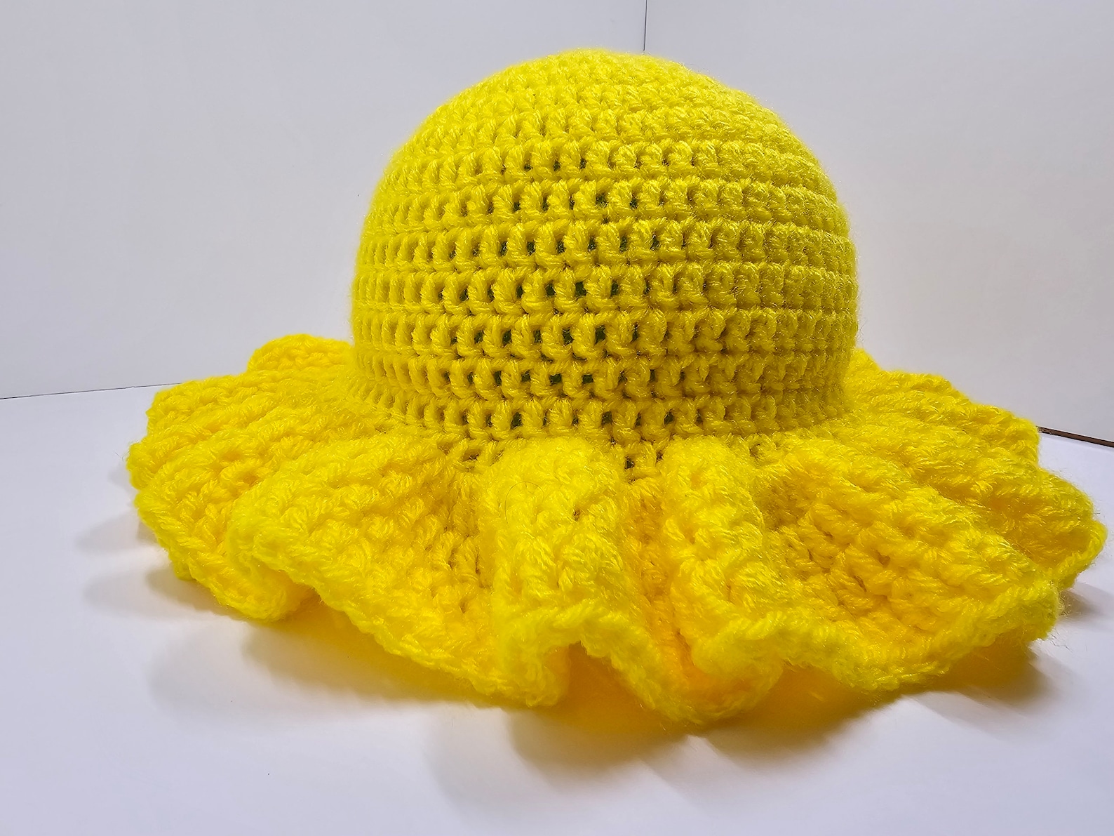 Beach Wave - Crochet Ruffle Hat, Crochet Beanie, Fall Fashion, Ruffle ...