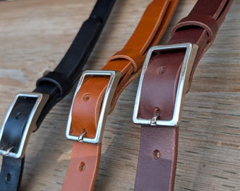 Women's Black Belt, Leather Waist Belt Rectangle Buckle, Full Grain Leather Belt Handmade in Canada
