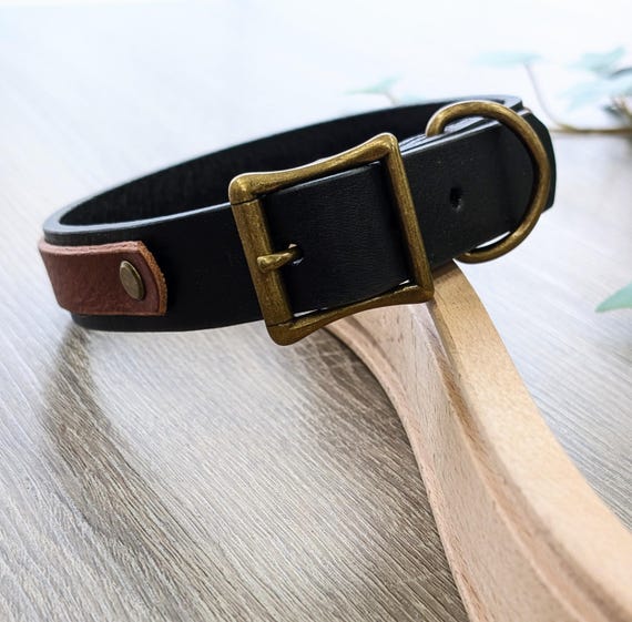 Custom Leather Dog Collar - Gift for Dog