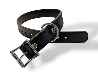 Personalized Leather Dog Leash and Collar Combo - Crafted for You