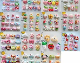 Kawaii Croc Charms Harz Verzierungen für DIY Shoe Charm Krokodilanhänger Jibbitz Anhänger