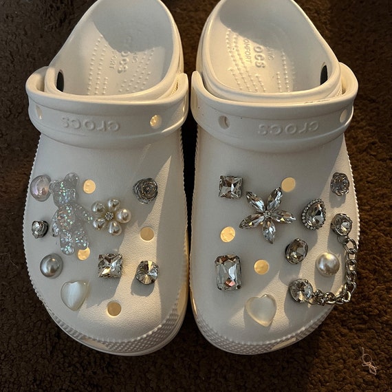 Bling Flowers Crocs Charms – girlgangshop