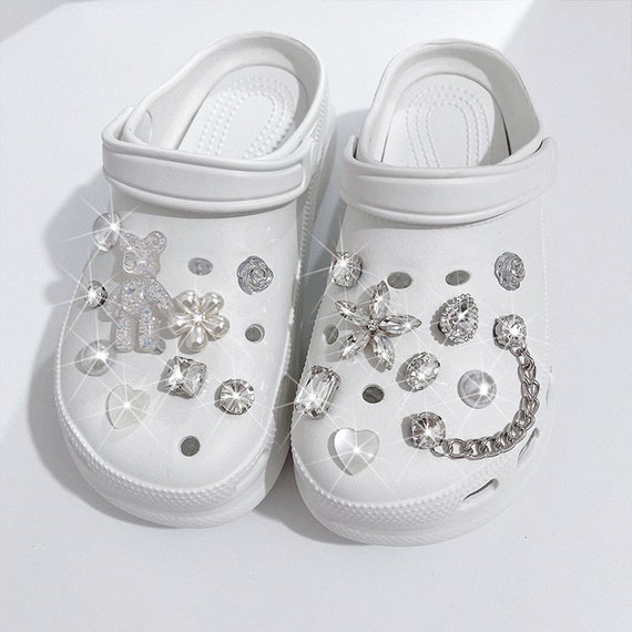 Bling Diamond Croc Charms Set for Girls