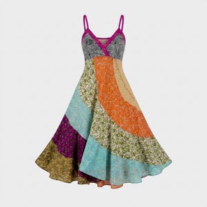 chinese dress ladies Bohemian Festival Mystic Long Summer Dress – Boho Yaşam main image 1