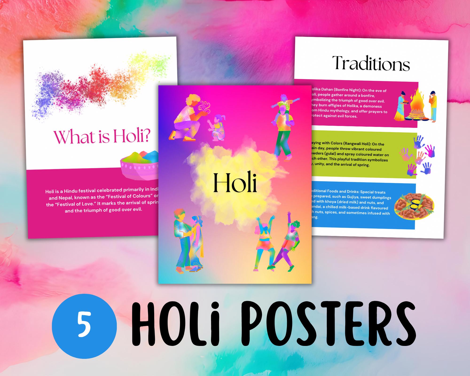 Holi India Kids - Etsy