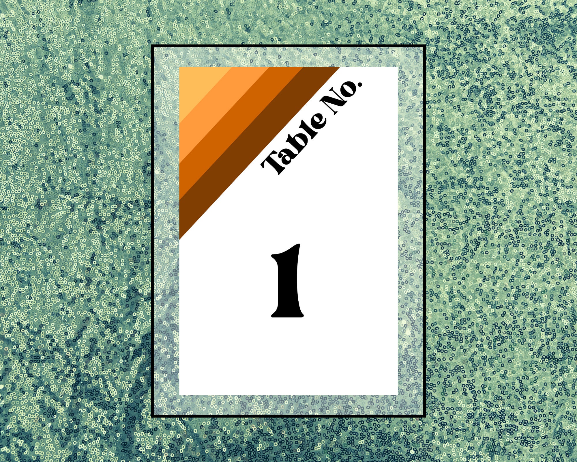 Retro Table Numbers Printable Table Numbers Etsy Canada