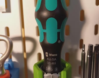 Porta destornilladores IKEA SKADIS WERA