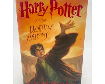 Harry Potter And The Deathly Hallows First Edition Hardcover 2007 By J.K. Rowling Scholastic