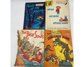 Berenstain Bears Vintage Beginner Book Hardcover Stories By Berenstains
