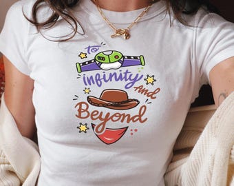 To Infinity and Beyond Baby Tee, Toy Story Baby Tee, Magic Kingdom Shirt, Toy Story Friends Shirt