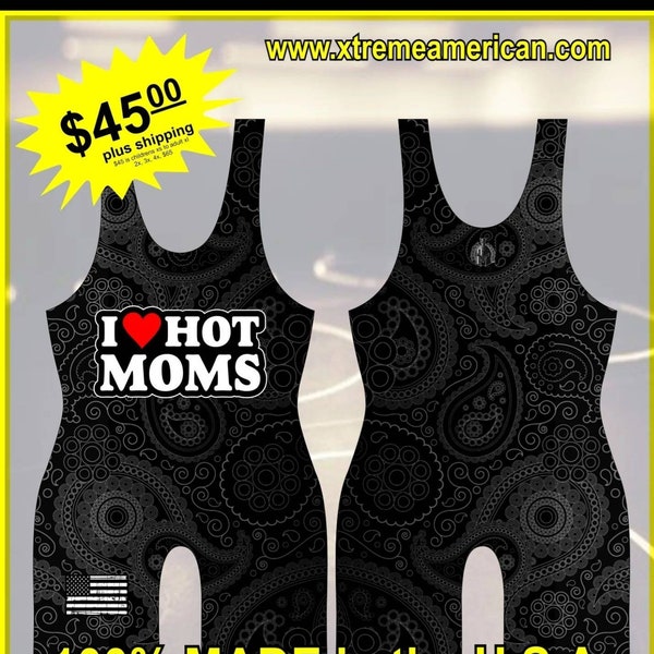 Male/ female/ infant custom wrestling singlet