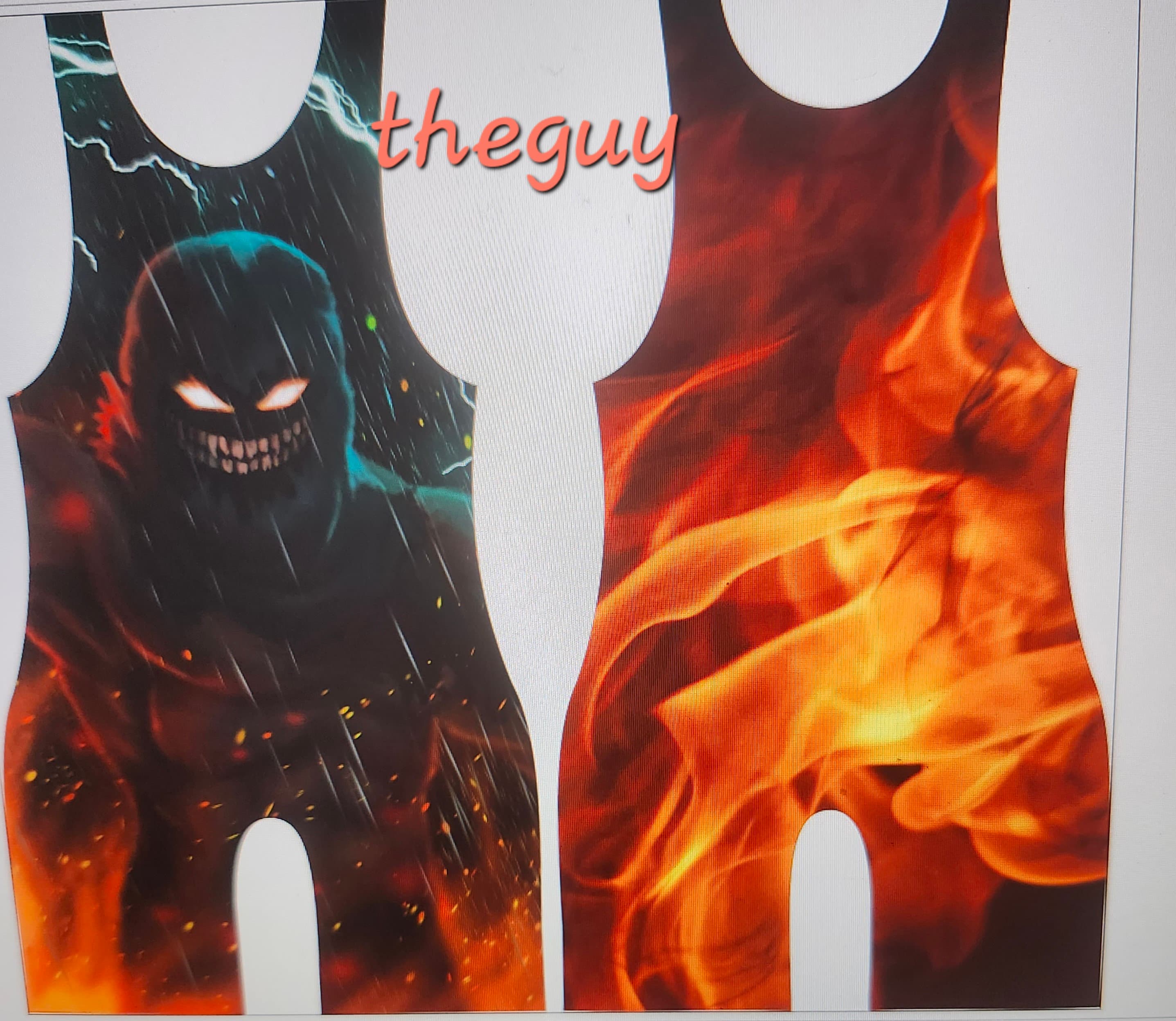 69SLAM☆FIRE SKULL ROMAN LOOSE FIT SINGLET タンクトップ 69SLAM☆FIRE SKULL ROMAN LOOSE FIT SINGLET タンクトップ
