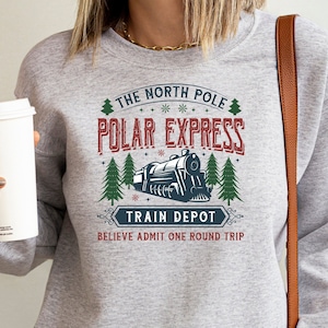Polar Express Family Vacation,Best Holiday Christmas,Christmas Gift For Family,Polar Express Sweatshirt,Xmas Sweatshirt,Holiday Hoodie
