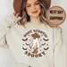 Striped Christmas Cookie Sweatshirt- Red/Ivory