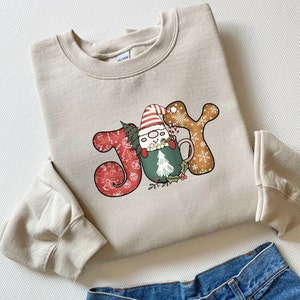 Christmas Joy Sweatshirt, Holiday Sweatshirt, Joy Shirt,  Family Christmas Sweatshirt,  Funny Hoodie, 2022 Christmas