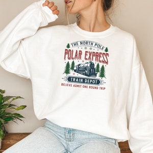 Polar Express Family Vacation,Best Holiday Christmas,Christmas Gift For Family,Polar Express Sweatshirt,Xmas Sweatshirt,Holiday Gift