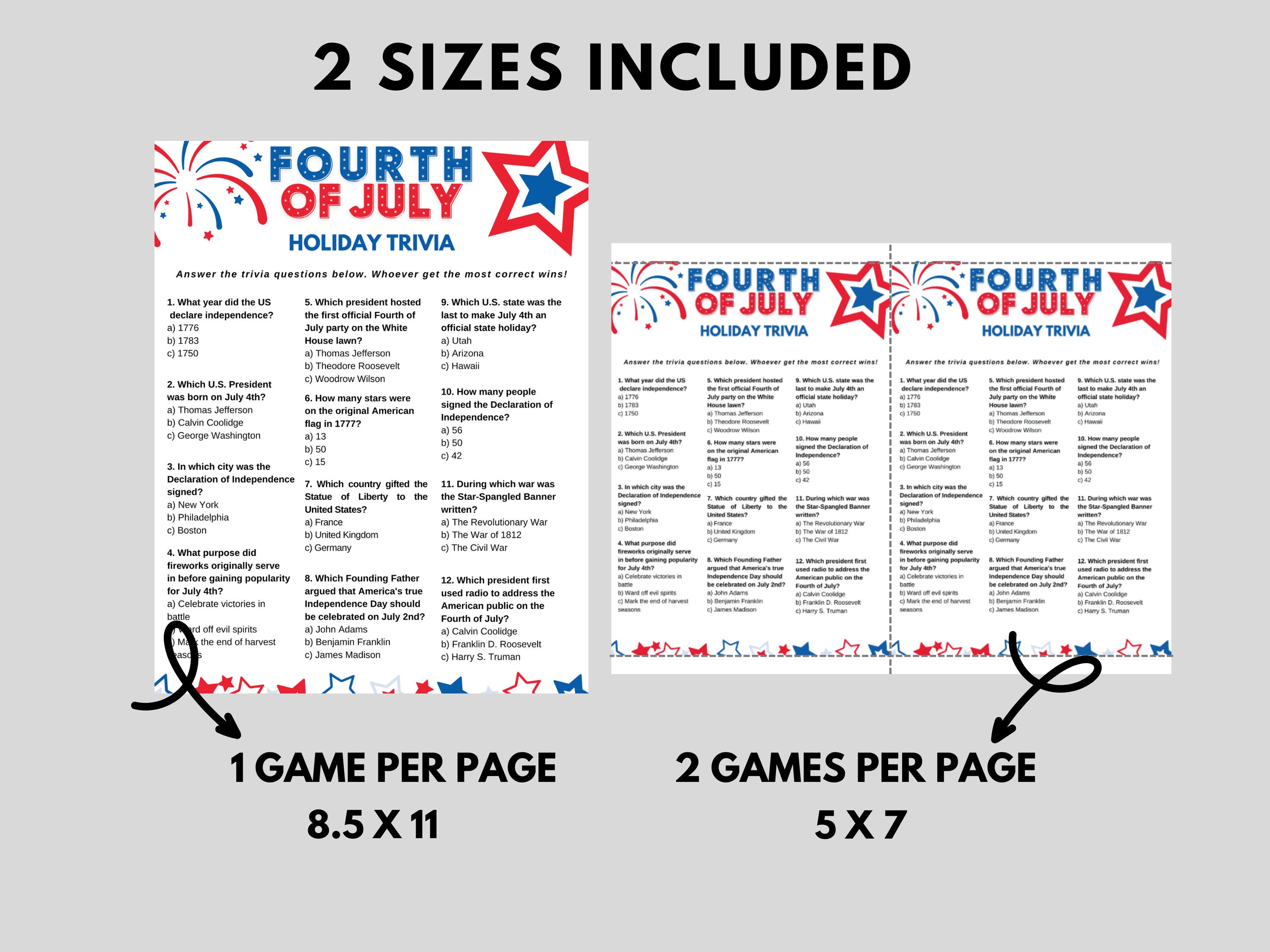 july 4 party games